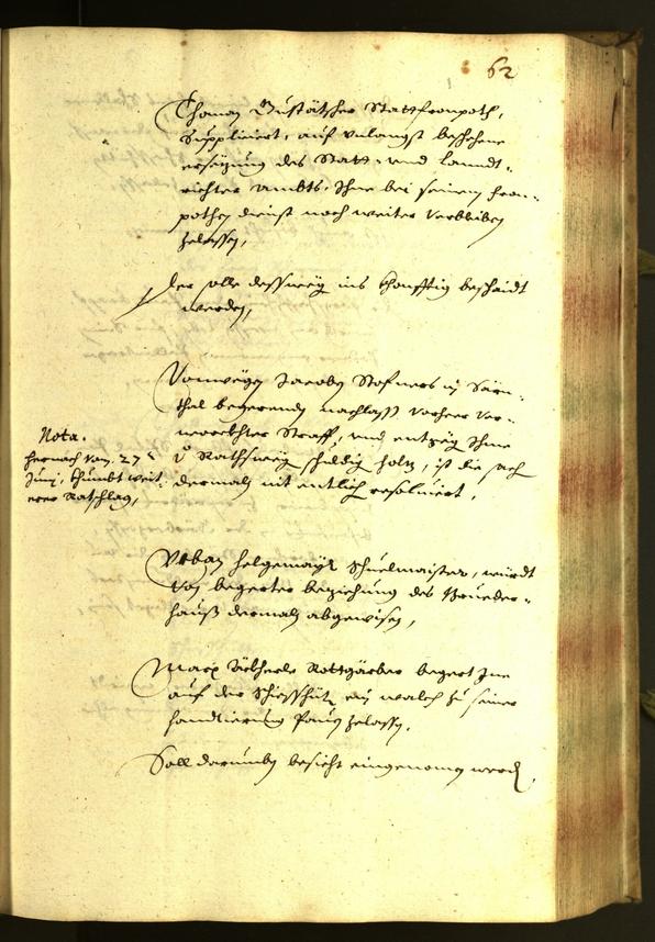 Civic Archives of Bozen-Bolzano - BOhisto Minutes of the council 1643 