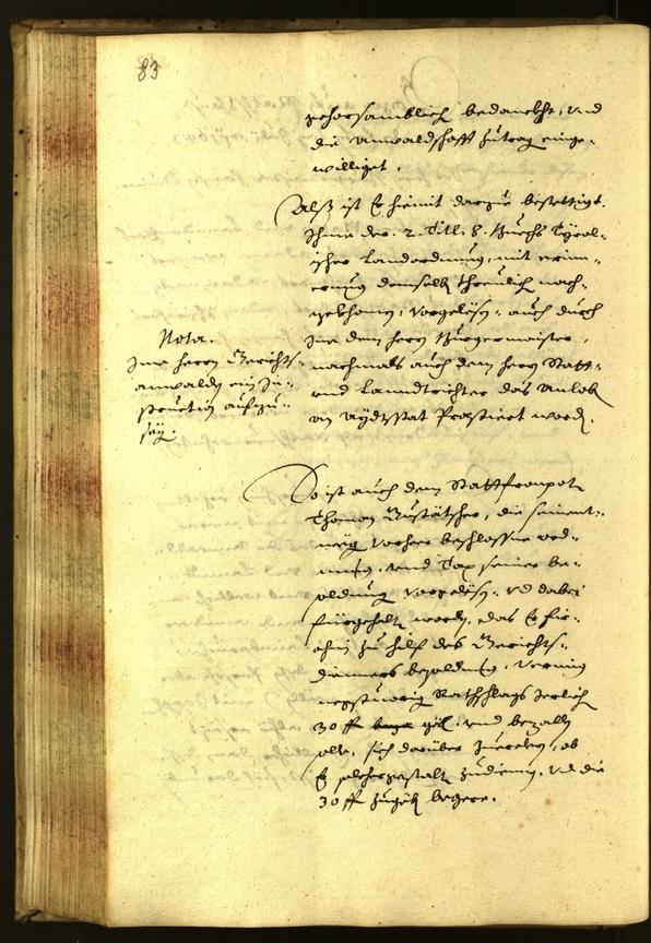 Civic Archives of Bozen-Bolzano - BOhisto Minutes of the council 1643 