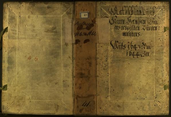 Civic Archives of Bozen-Bolzano - BOhisto Minutes of the council 1643 