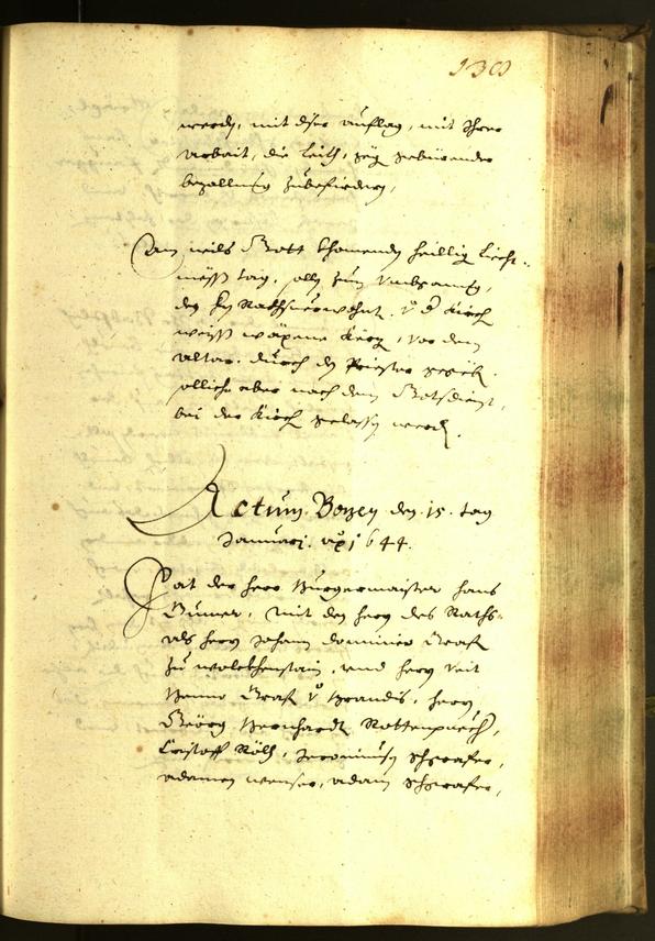 Civic Archives of Bozen-Bolzano - BOhisto Minutes of the council 1643 