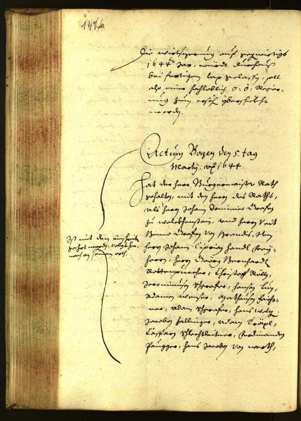 Civic Archives of Bozen-Bolzano - BOhisto Minutes of the council 1643 