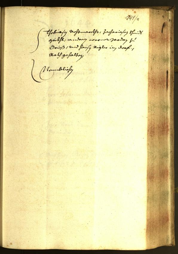 Civic Archives of Bozen-Bolzano - BOhisto Minutes of the council 1643 