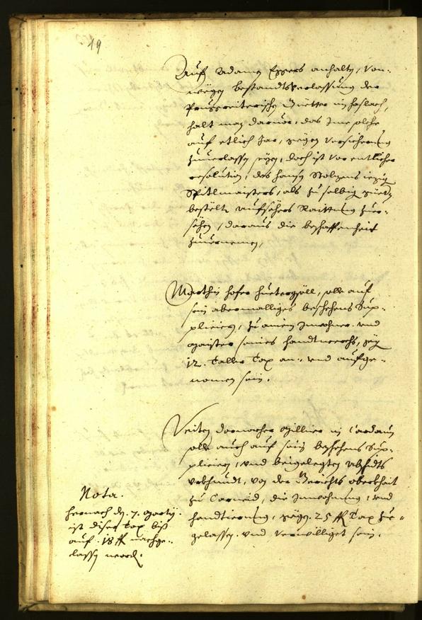 Civic Archives of Bozen-Bolzano - BOhisto Minutes of the council 1643 