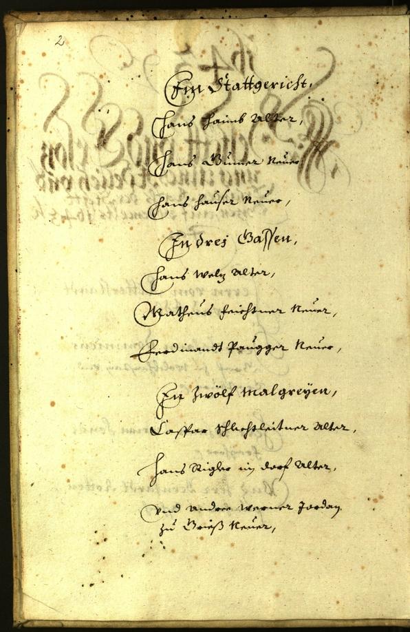 Stadtarchiv Bozen - BOhisto Ratsprotokoll 1643 