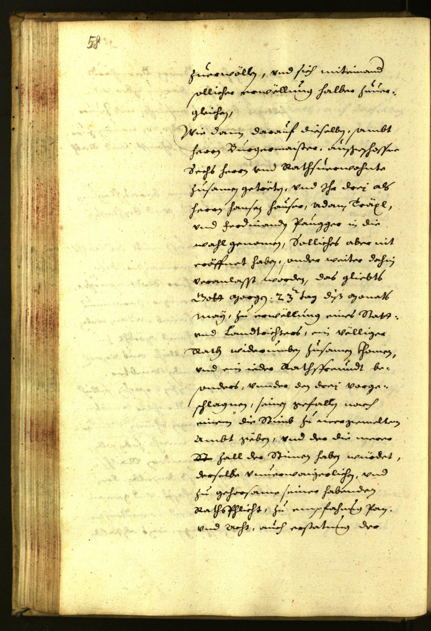 Stadtarchiv Bozen - BOhisto Ratsprotokoll 1643 