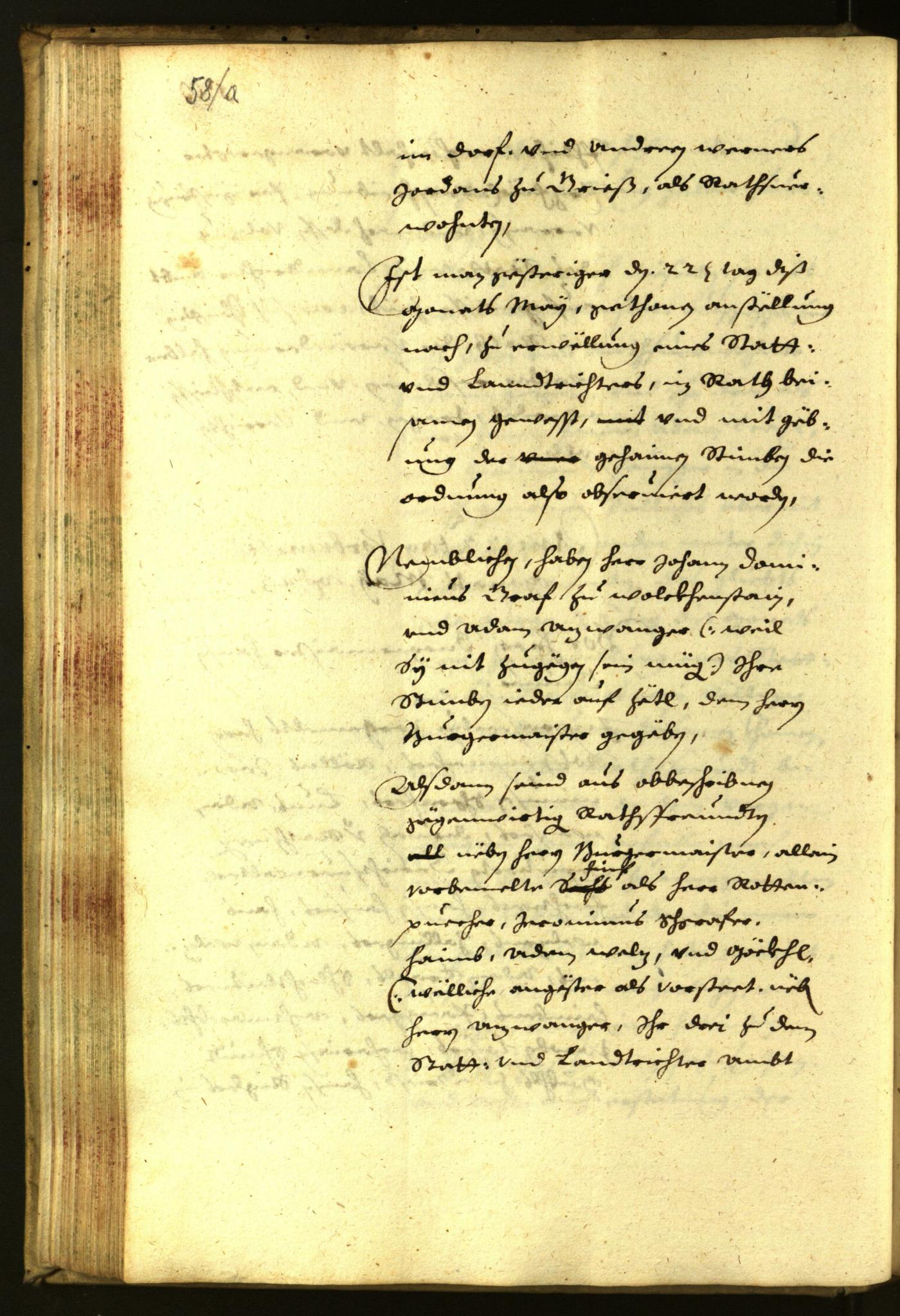 Civic Archives of Bozen-Bolzano - BOhisto Minutes of the council 1643 