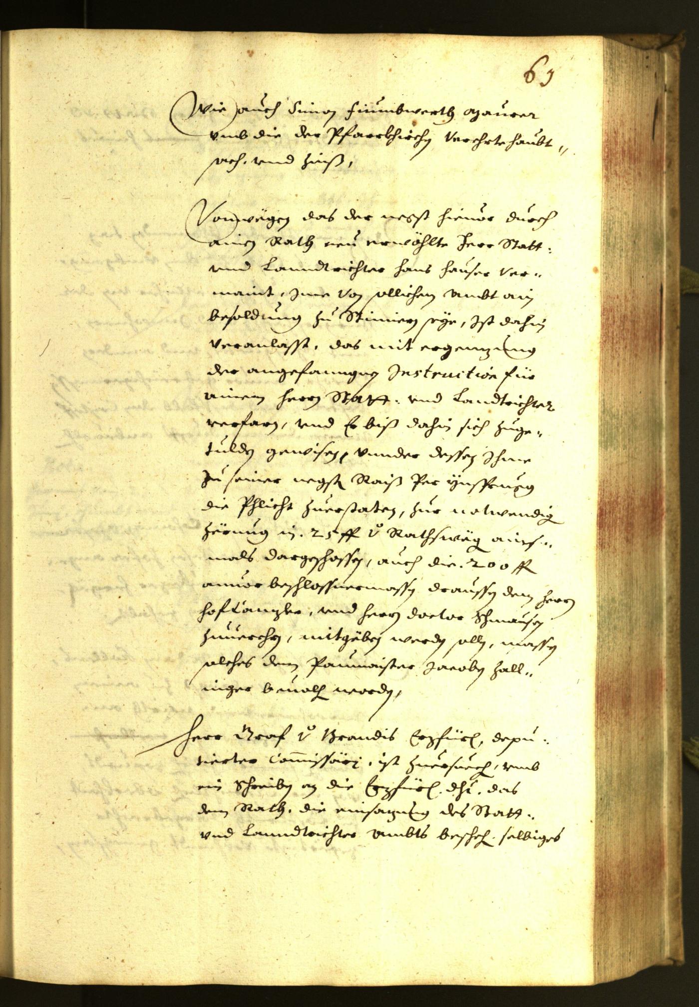 Civic Archives of Bozen-Bolzano - BOhisto Minutes of the council 1643 