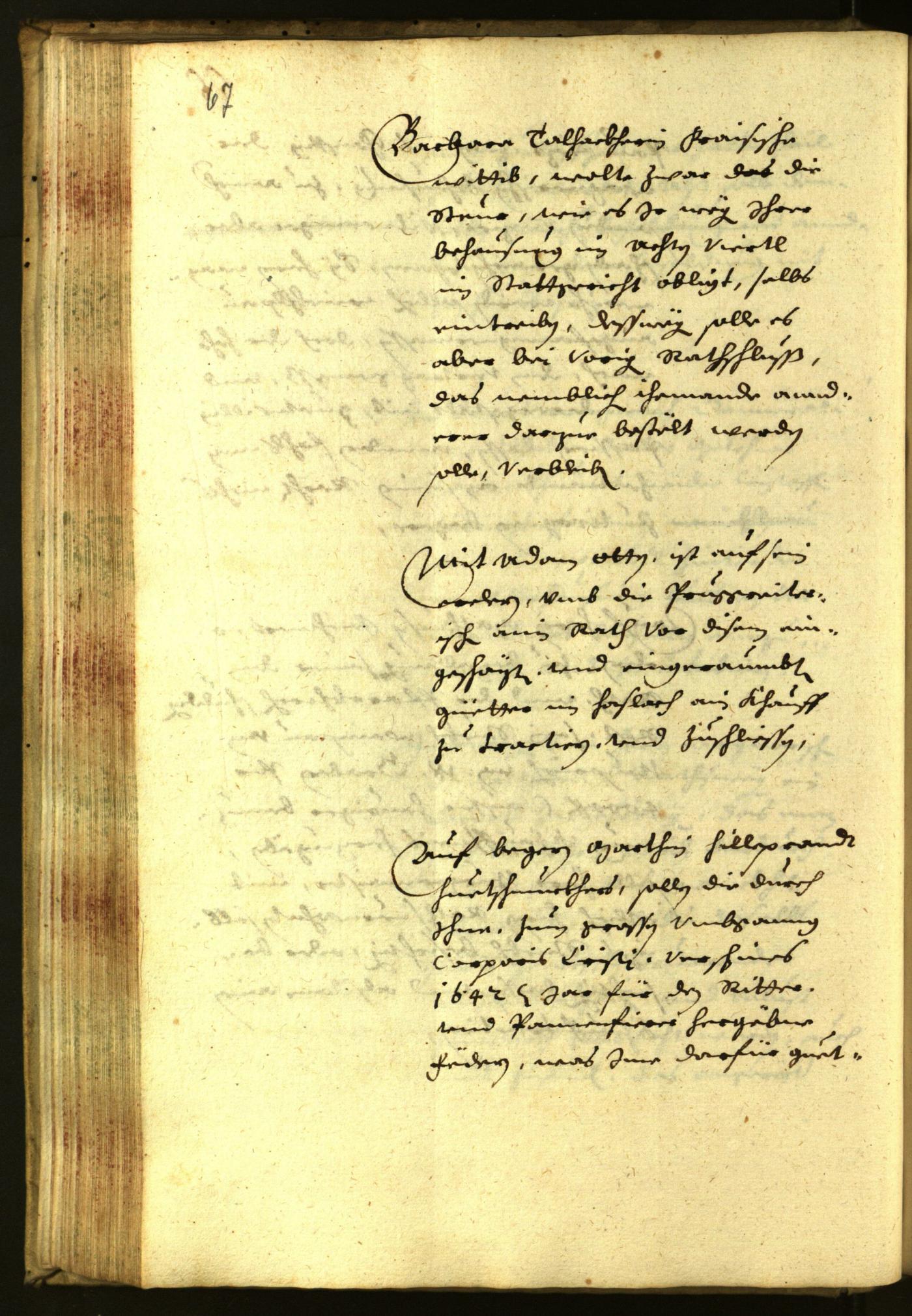 Stadtarchiv Bozen - BOhisto Ratsprotokoll 1643 