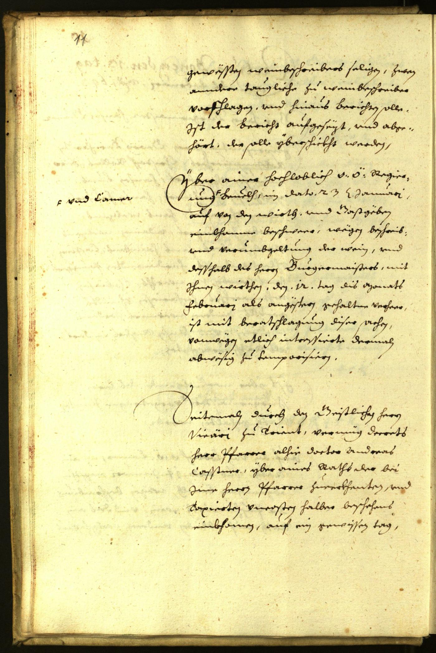 Civic Archives of Bozen-Bolzano - BOhisto Minutes of the council 1643 