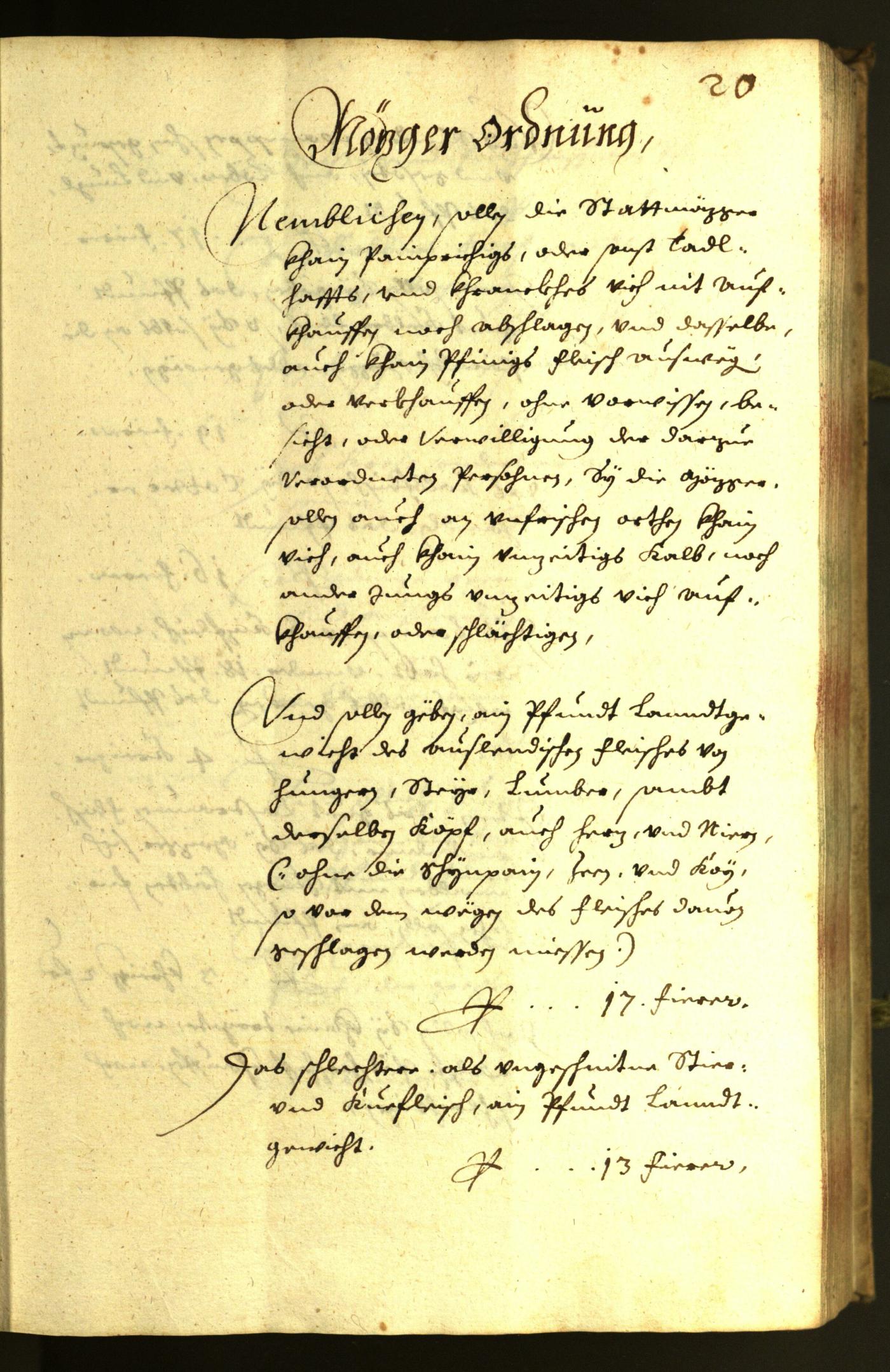 Civic Archives of Bozen-Bolzano - BOhisto Minutes of the council 1643 