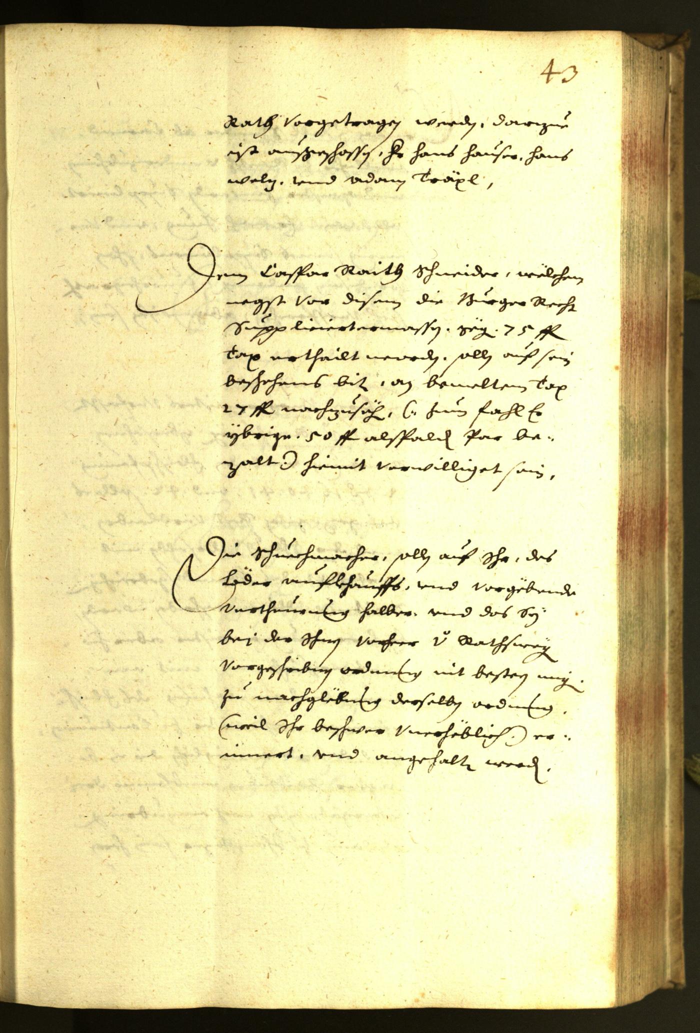 Civic Archives of Bozen-Bolzano - BOhisto Minutes of the council 1643 