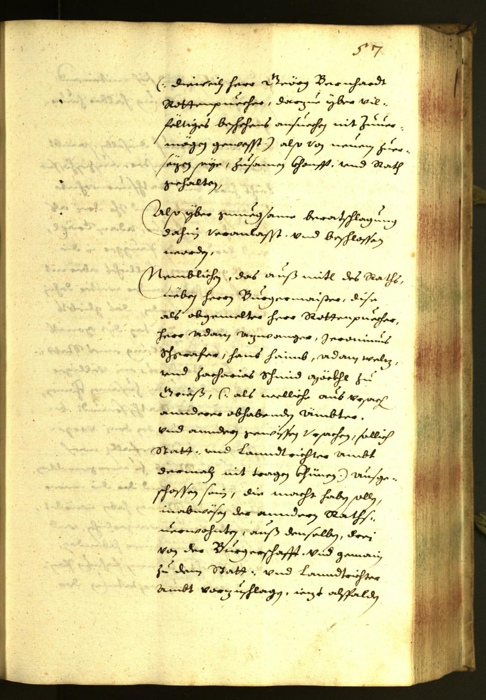 Civic Archives of Bozen-Bolzano - BOhisto Minutes of the council 1643 