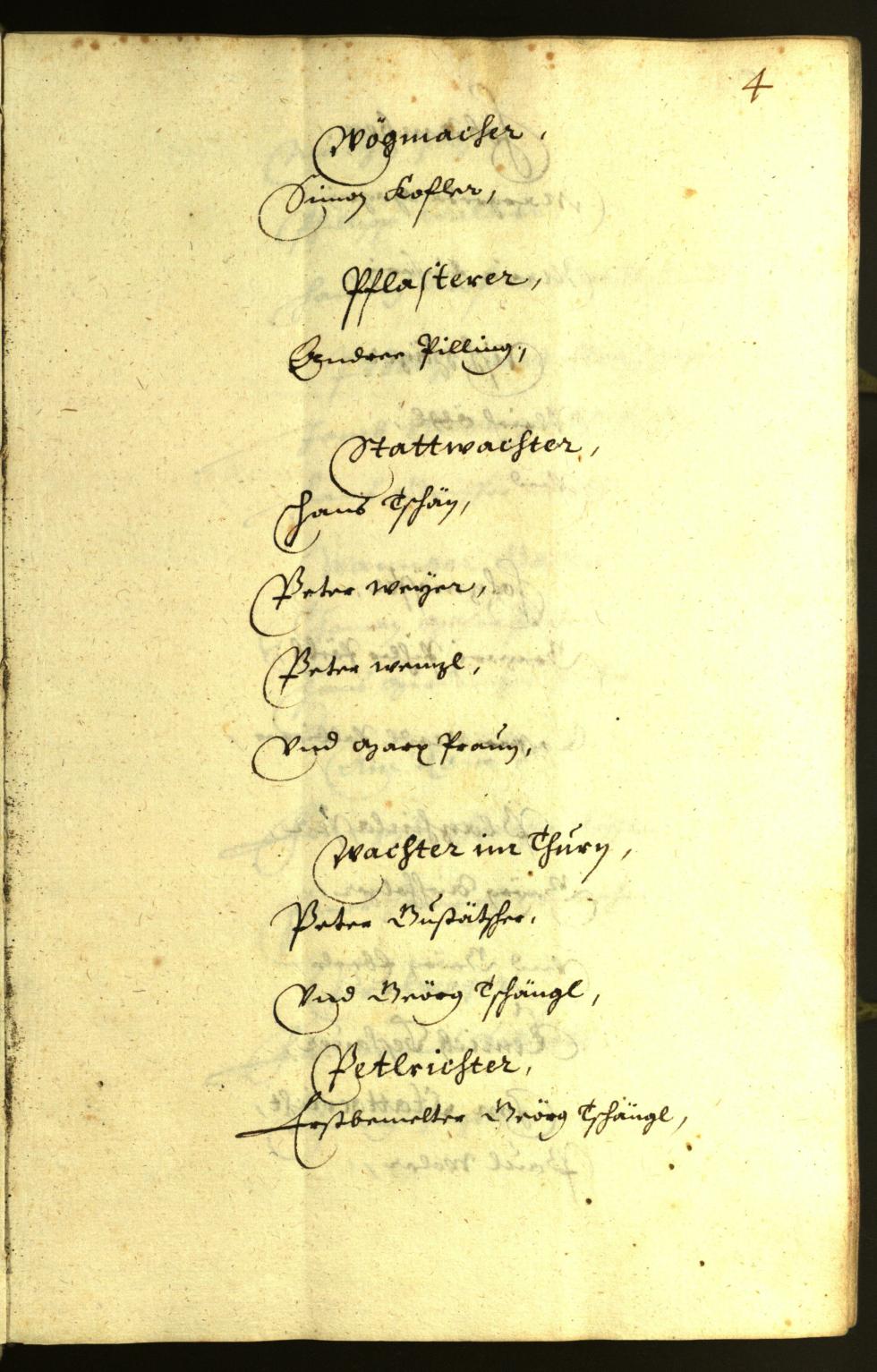 Stadtarchiv Bozen - BOhisto Ratsprotokoll 1643 