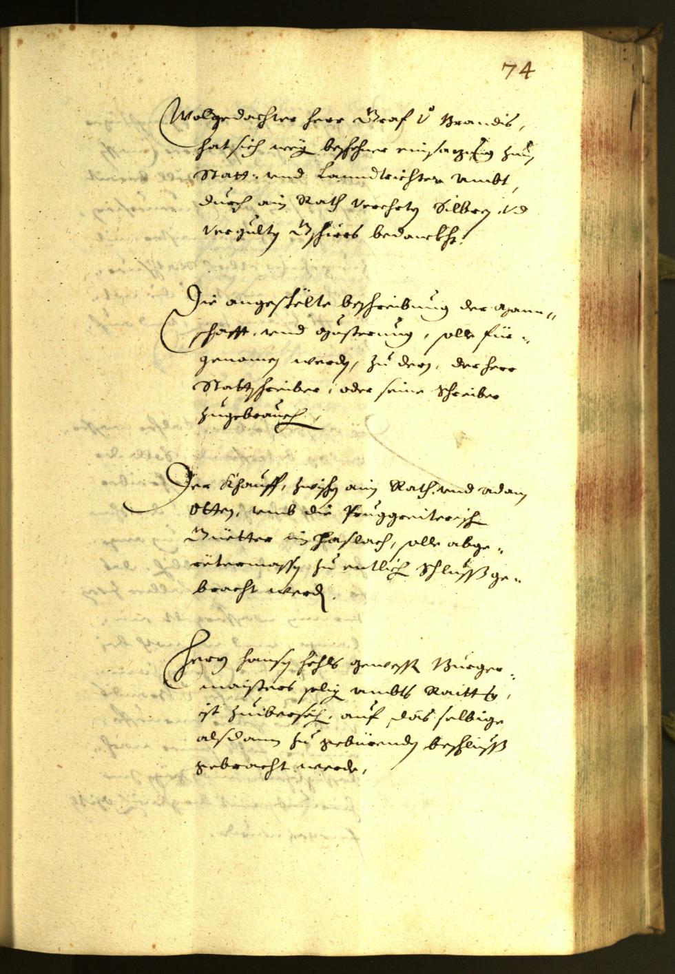 Civic Archives of Bozen-Bolzano - BOhisto Minutes of the council 1643 