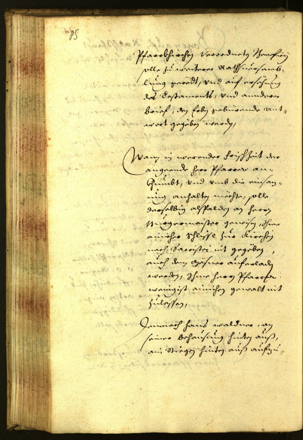 Stadtarchiv Bozen - BOhisto Ratsprotokoll 1643 