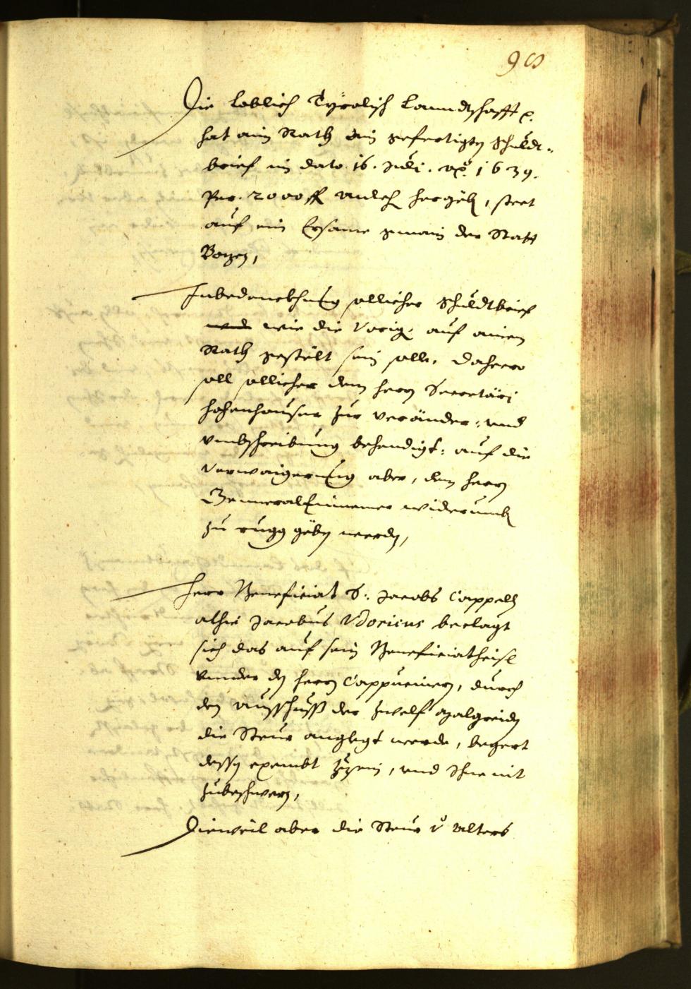 Civic Archives of Bozen-Bolzano - BOhisto Minutes of the council 1643 