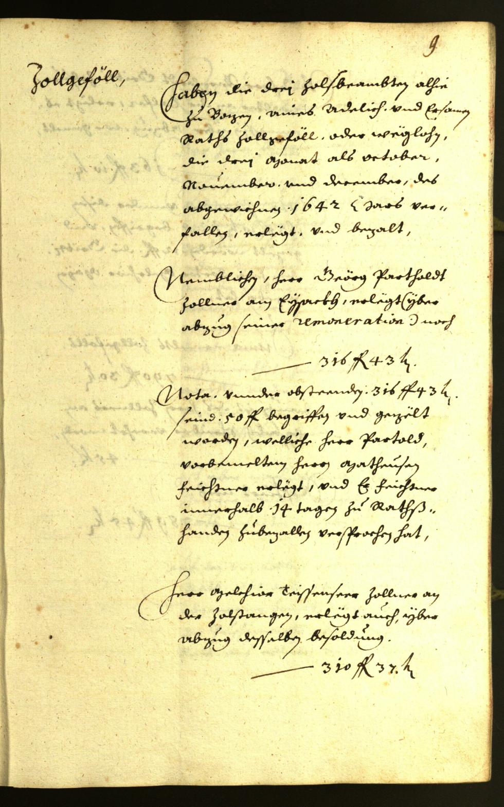 Civic Archives of Bozen-Bolzano - BOhisto Minutes of the council 1643 