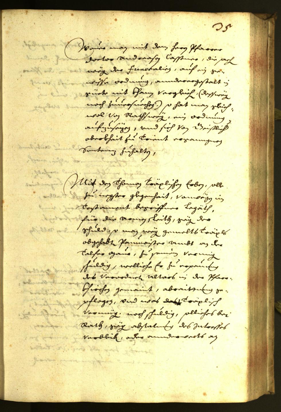 Stadtarchiv Bozen - BOhisto Ratsprotokoll 1643 