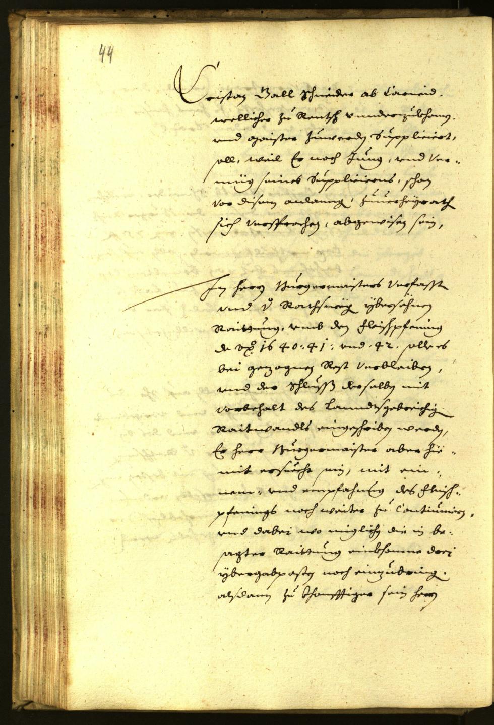 Civic Archives of Bozen-Bolzano - BOhisto Minutes of the council 1643 