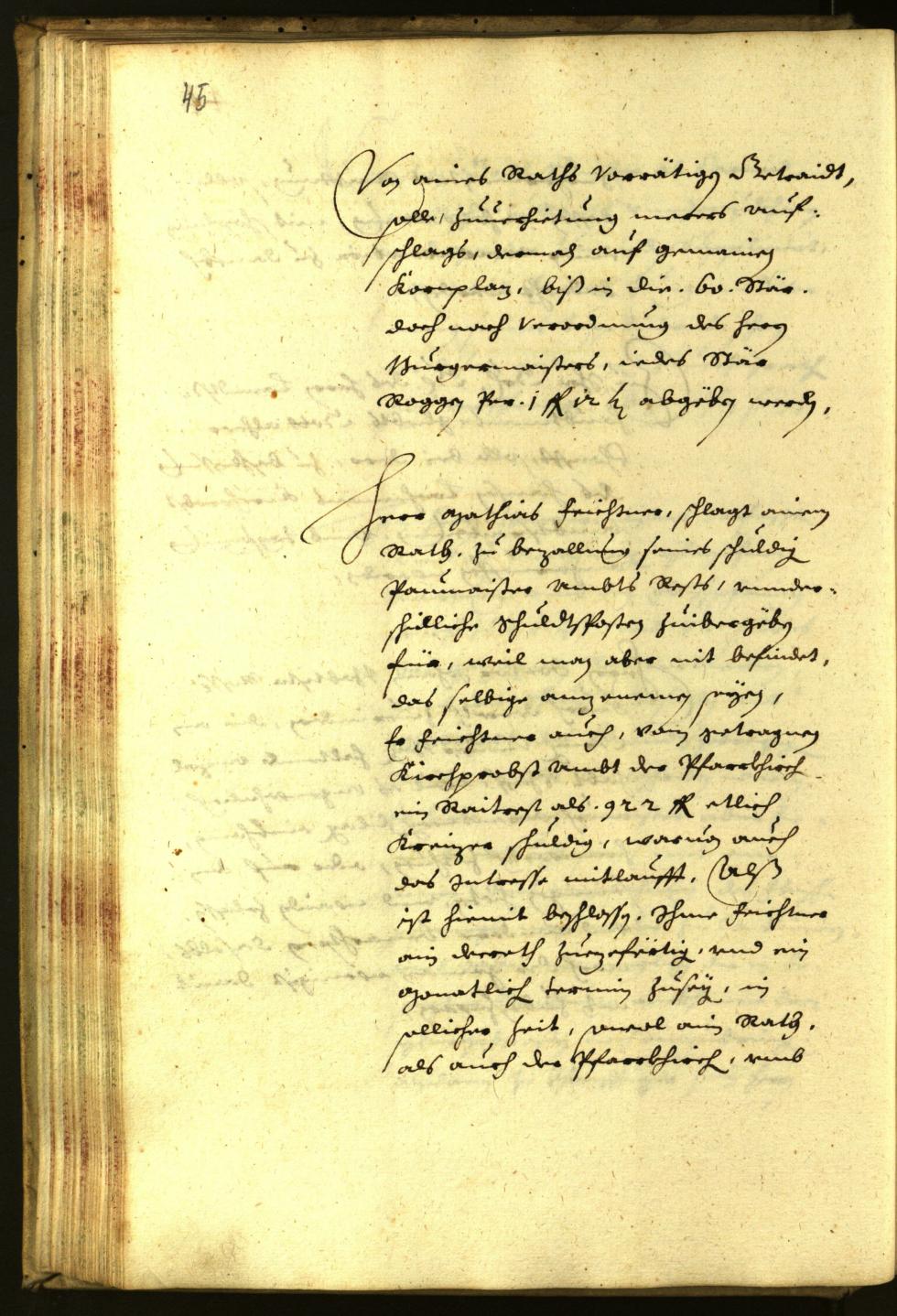 Stadtarchiv Bozen - BOhisto Ratsprotokoll 1643 