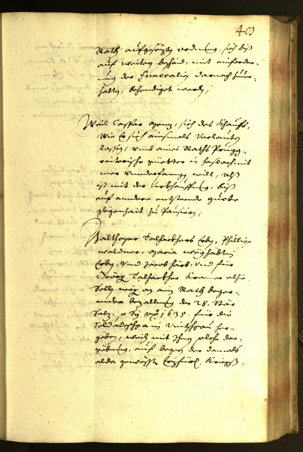 Civic Archives of Bozen-Bolzano - BOhisto Minutes of the council 1643 