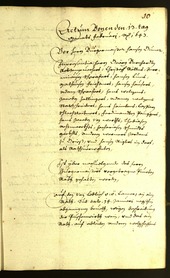 Archivio Storico della Città di Bolzano - BOhisto protocollo consiliare 1643 - 