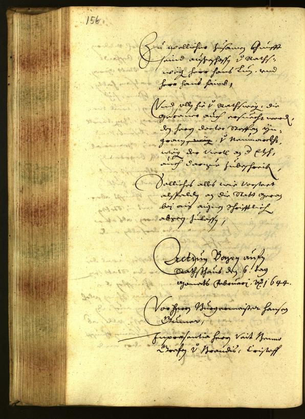 Civic Archives of Bozen-Bolzano - BOhisto Minutes of the council 1644 