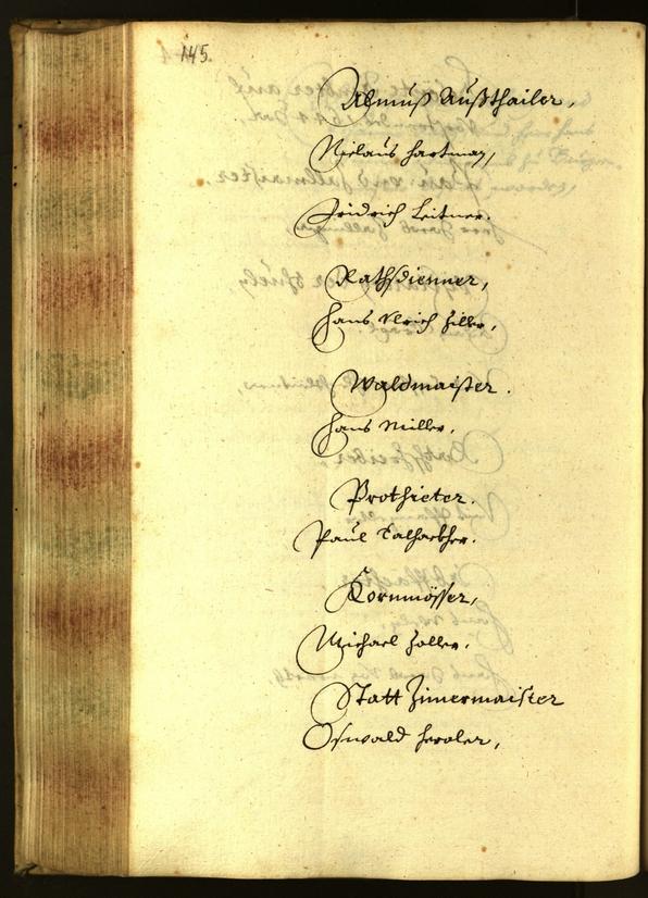 Civic Archives of Bozen-Bolzano - BOhisto Minutes of the council 1644 