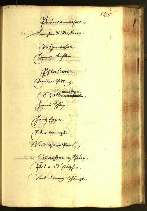 Civic Archives of Bozen-Bolzano - BOhisto Minutes of the council 1644 