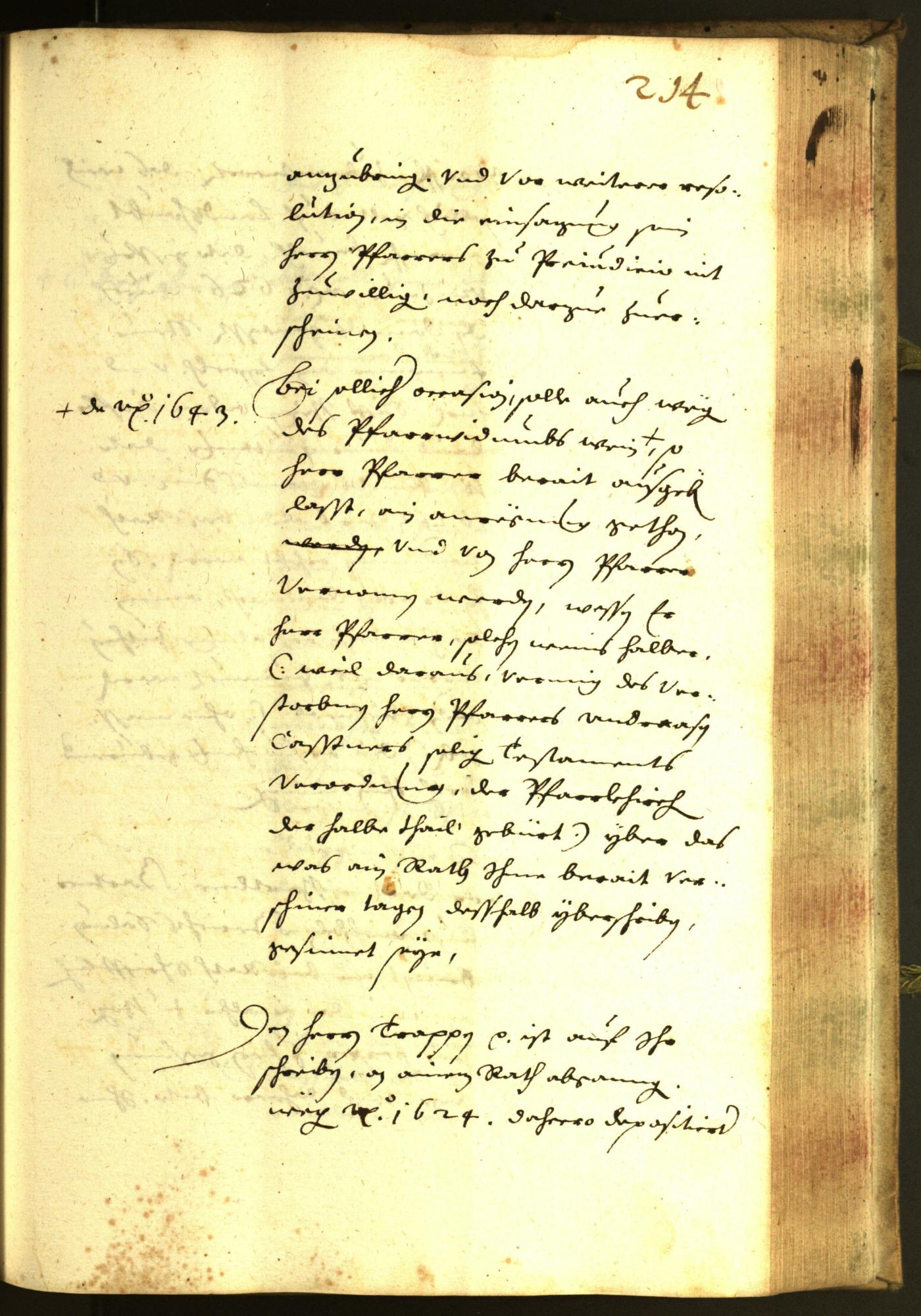 Civic Archives of Bozen-Bolzano - BOhisto Minutes of the council 1644 