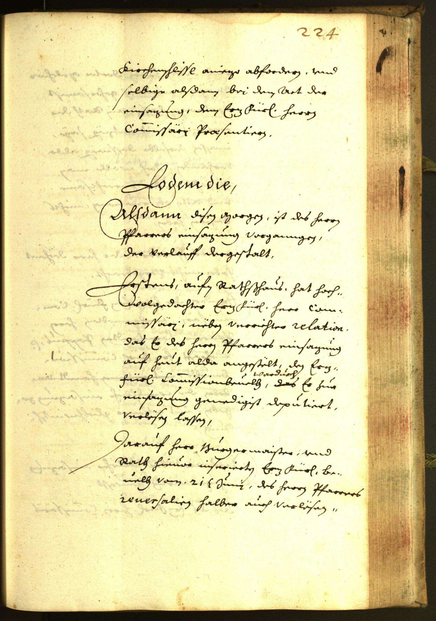 Civic Archives of Bozen-Bolzano - BOhisto Minutes of the council 1644 