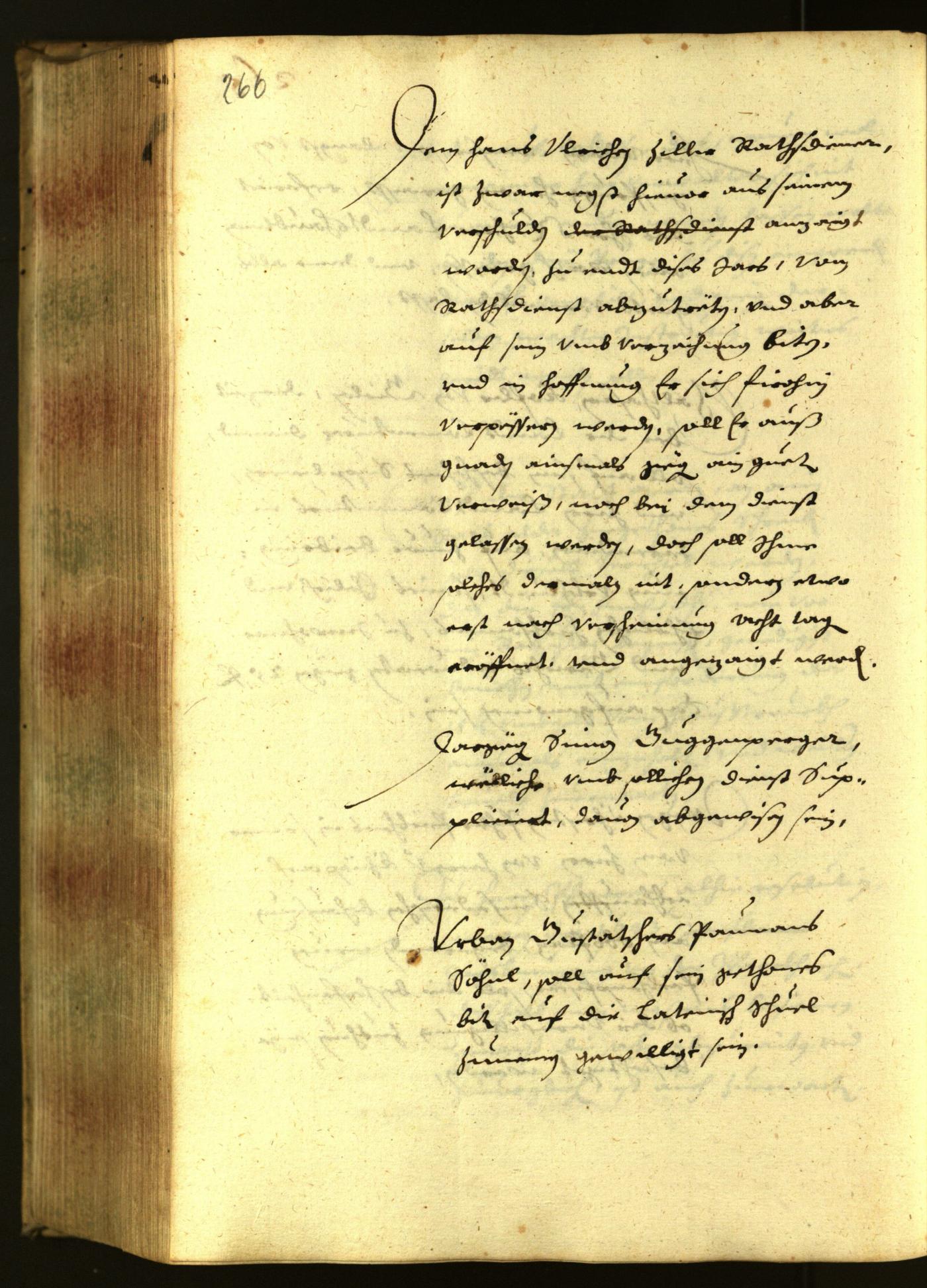 Stadtarchiv Bozen - BOhisto Ratsprotokoll 1644 