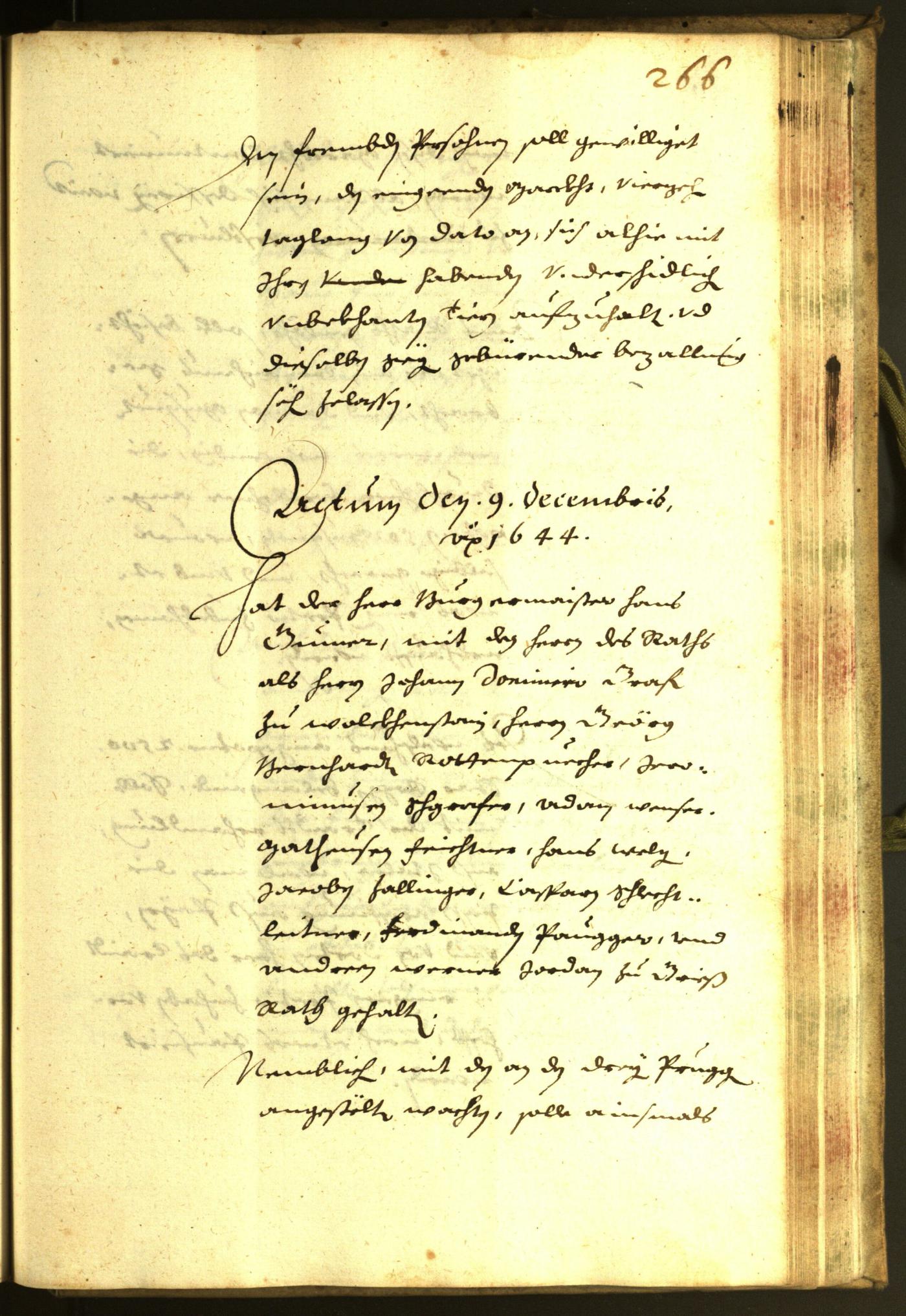 Civic Archives of Bozen-Bolzano - BOhisto Minutes of the council 1644 