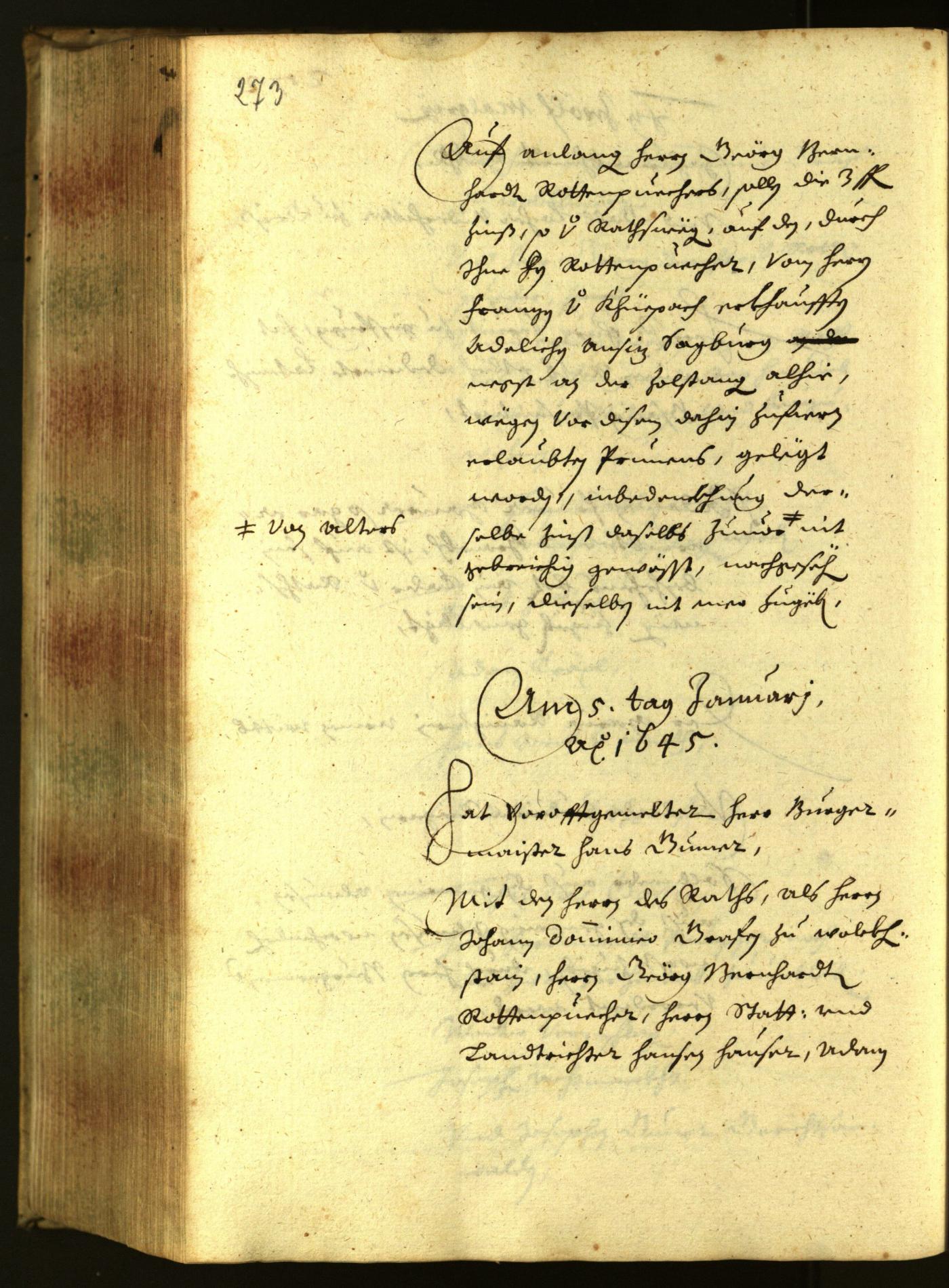 Civic Archives of Bozen-Bolzano - BOhisto Minutes of the council 1644 