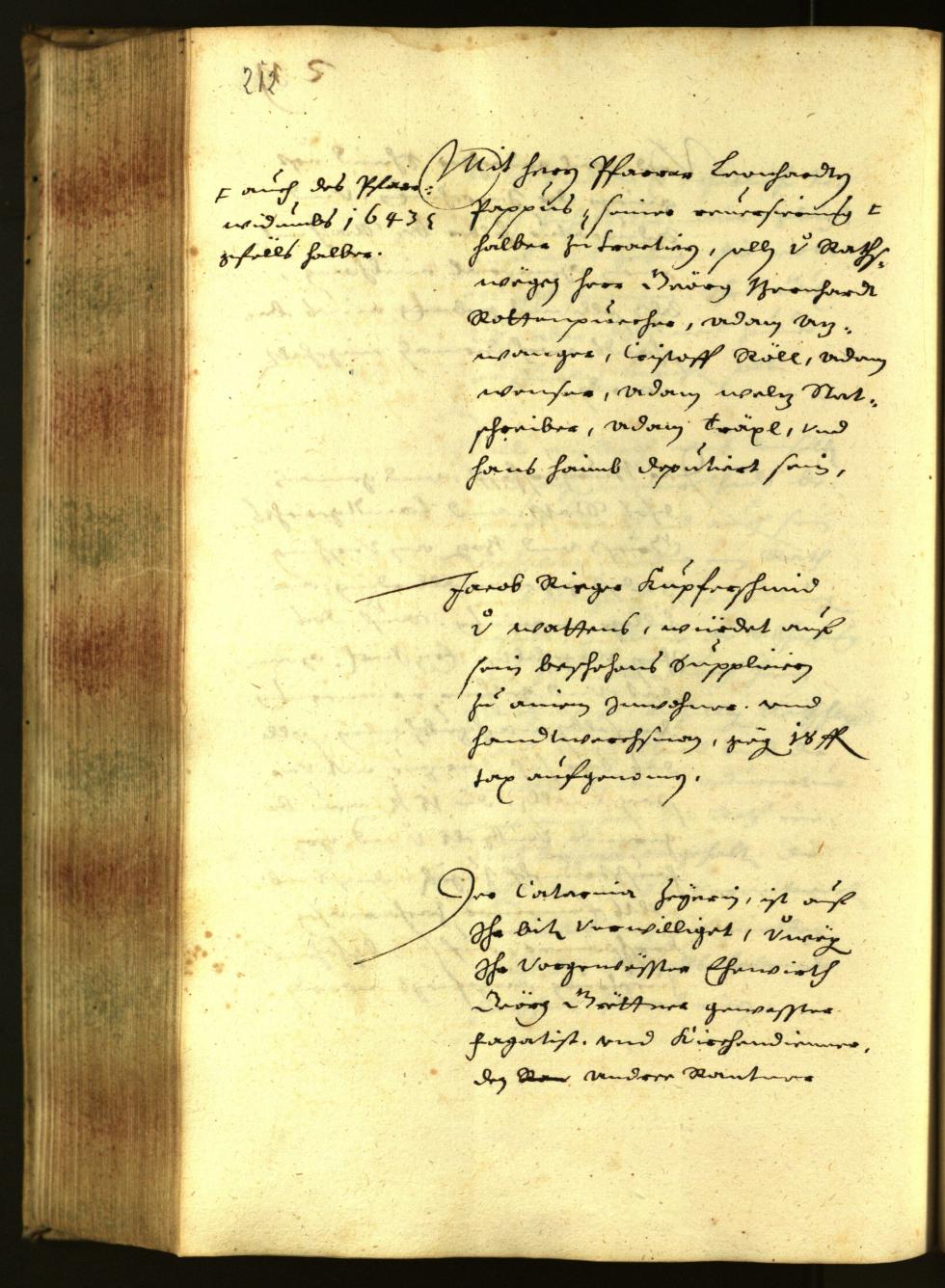 Archivio Storico della Città di Bolzano - BOhisto protocollo consiliare 1644 