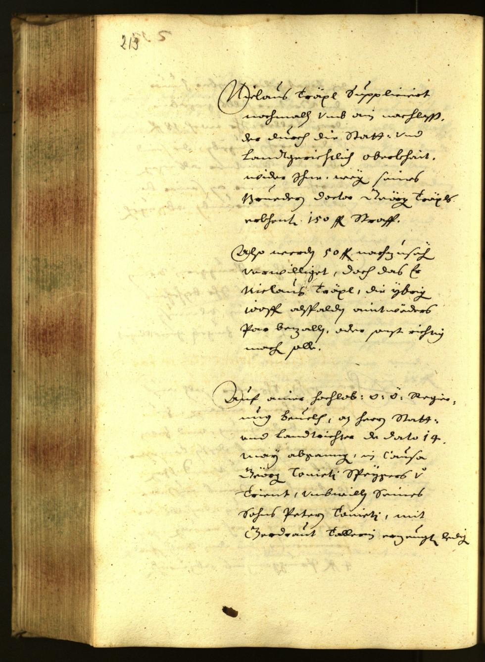 Civic Archives of Bozen-Bolzano - BOhisto Minutes of the council 1644 