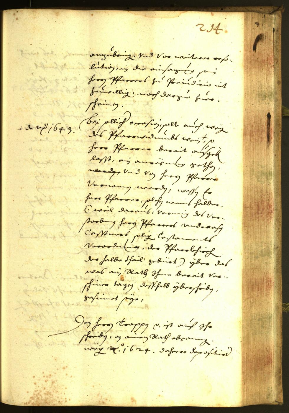 Civic Archives of Bozen-Bolzano - BOhisto Minutes of the council 1644 