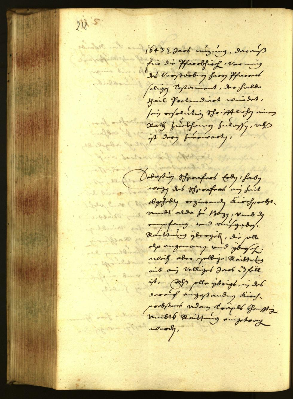 Civic Archives of Bozen-Bolzano - BOhisto Minutes of the council 1644 