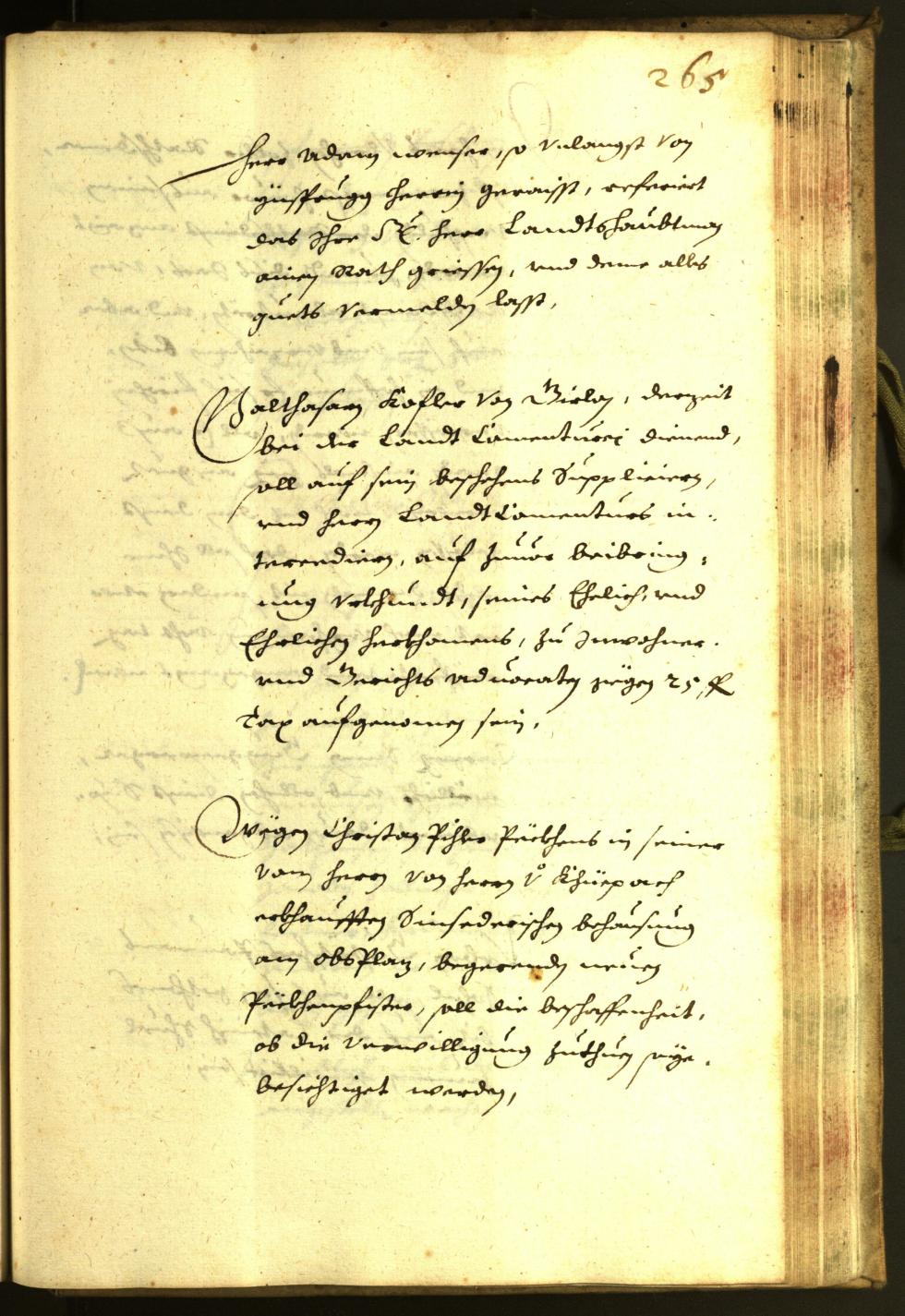 Stadtarchiv Bozen - BOhisto Ratsprotokoll 1644 