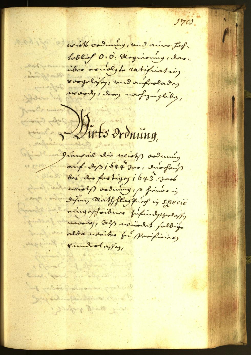 Civic Archives of Bozen-Bolzano - BOhisto Minutes of the council 1644 