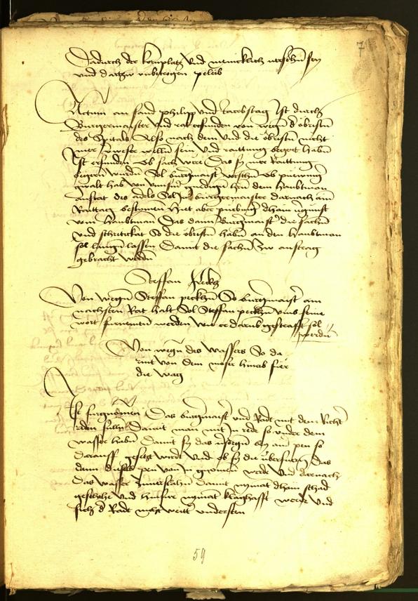 Civic Archives of Bozen-Bolzano - BOhisto Minutes of the council 1477 