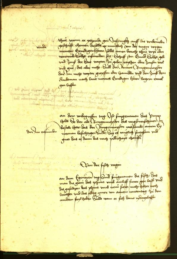 Stadtarchiv Bozen - BOhisto Ratsprotokoll 1477 