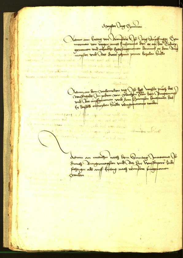 Civic Archives of Bozen-Bolzano - BOhisto Minutes of the council 1477 