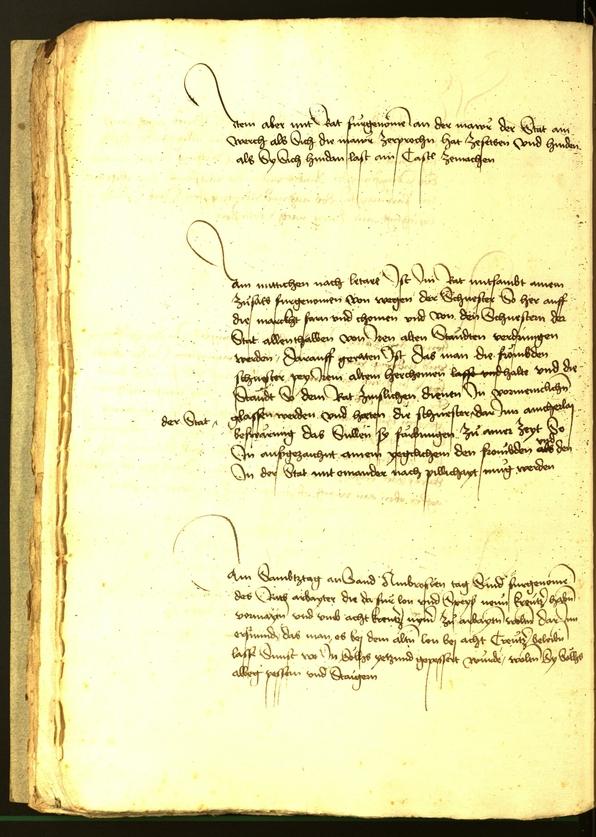 Stadtarchiv Bozen - BOhisto Ratsprotokoll 1477 