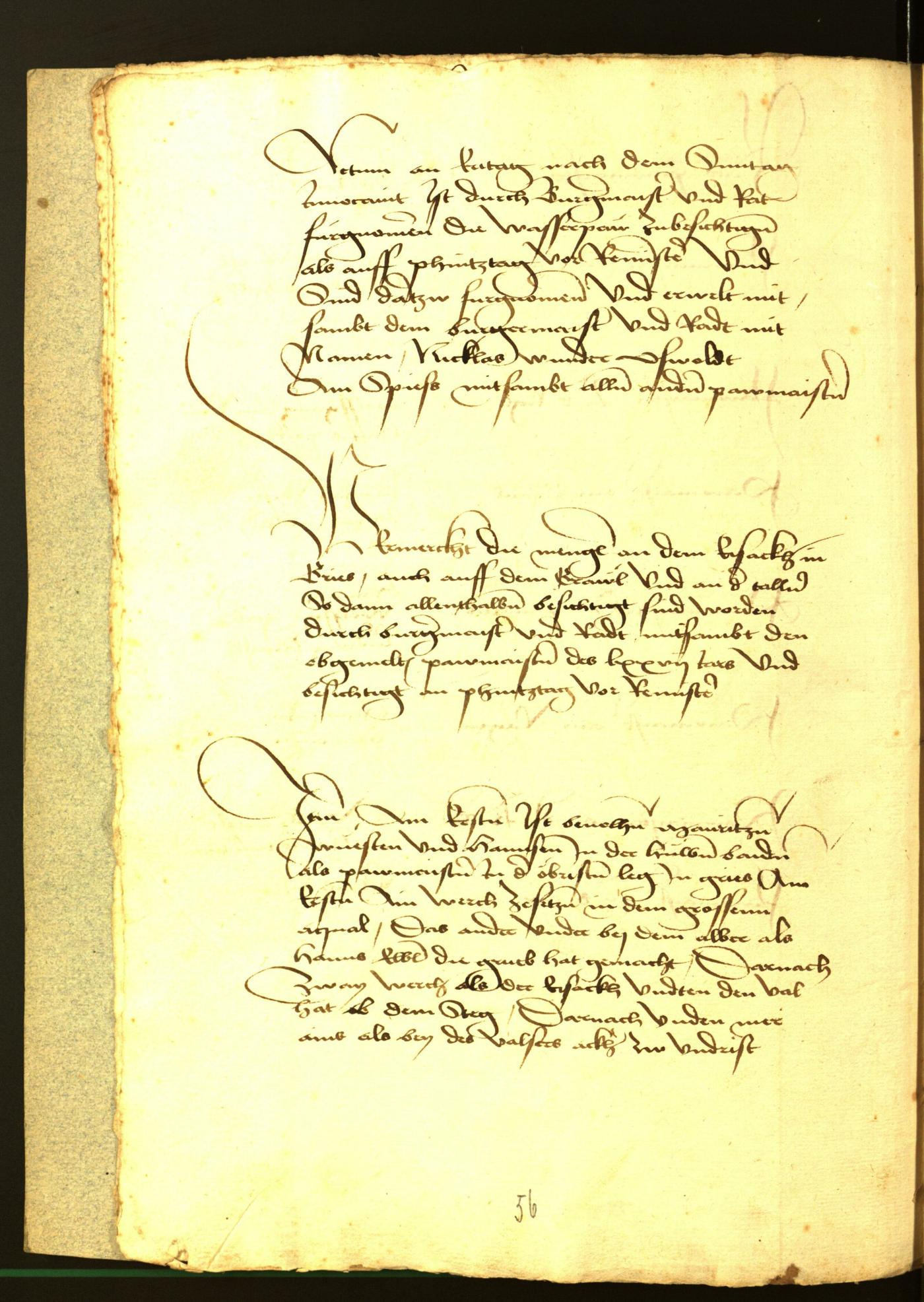Archivio Storico della Città di Bolzano - BOhisto protocollo consiliare 1477 