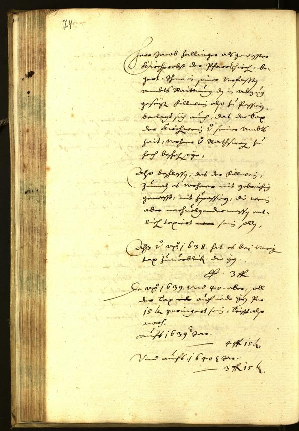 Civic Archives of Bozen-Bolzano - BOhisto Minutes of the council 1645 