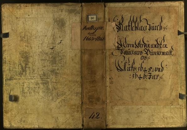 Archivio Storico della Città di Bolzano - BOhisto protocollo consiliare 1645 