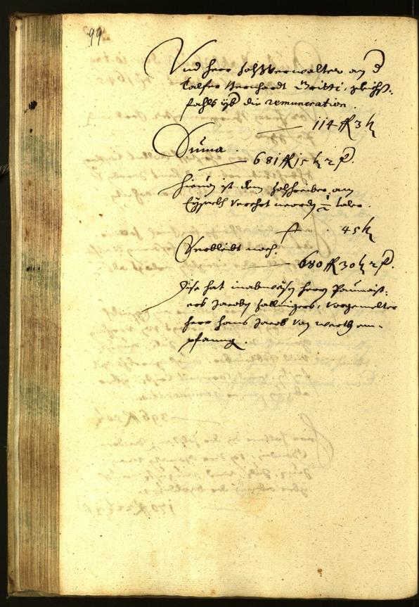 Stadtarchiv Bozen - BOhisto Ratsprotokoll 1645 