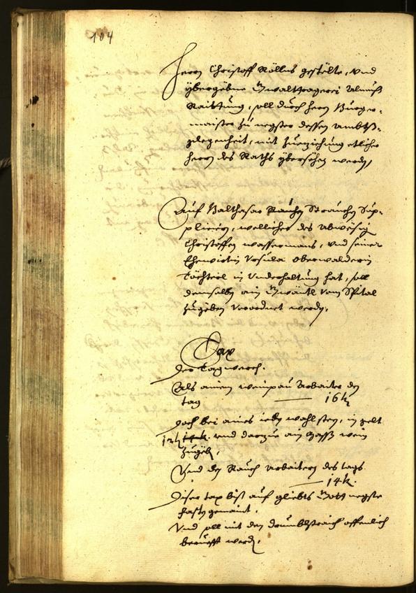 Civic Archives of Bozen-Bolzano - BOhisto Minutes of the council 1645 