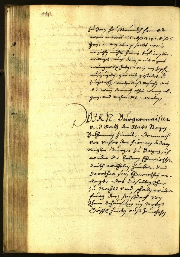 Civic Archives of Bozen-Bolzano - BOhisto Minutes of the council 1645 